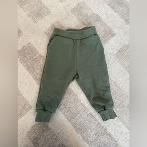 Little Sleepies Play Joggers Green (Size 3-6 Months)